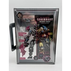 Mr Beast Lab Platinum Series 6.5” Tiger Battle Titan Figure, 35 Joints 
NIB